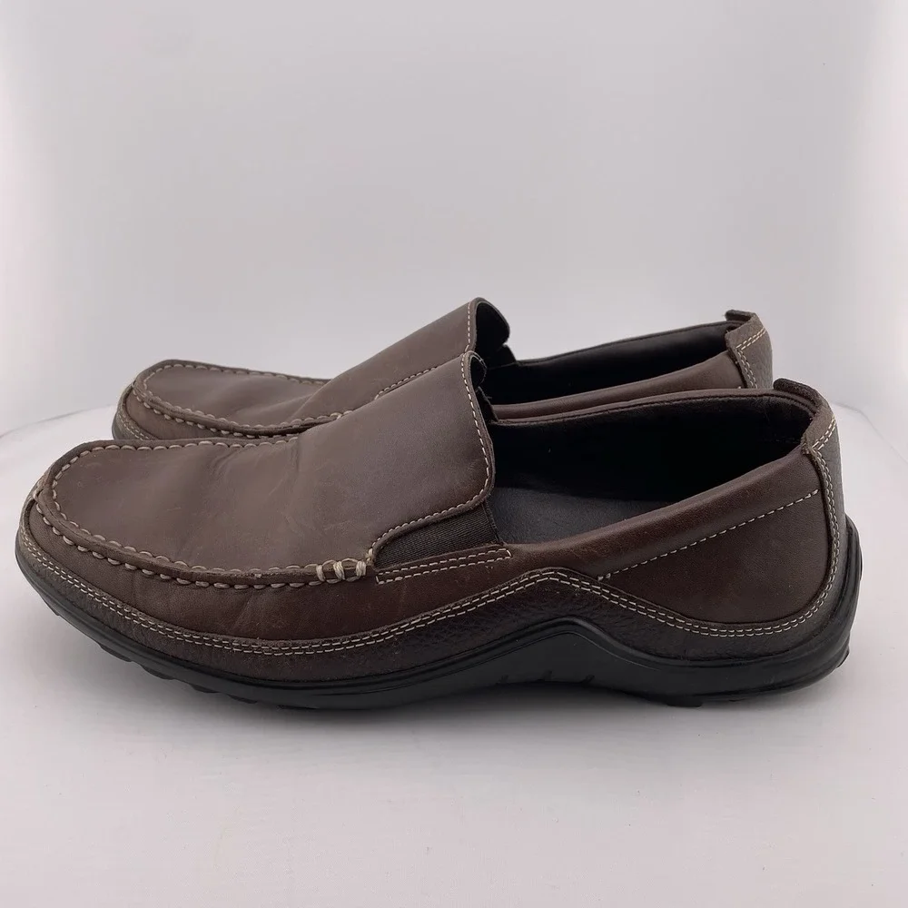 Cole Haan Men's Loafers Tucker Venetian Brown Leather C04059 Size 9 M‎ Slip On
